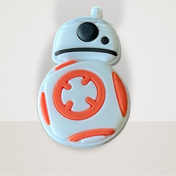 Star Wars BB-8 Crocs Charm - Mix and‎ match 3 or more for 50% off - Picture 1 of 2